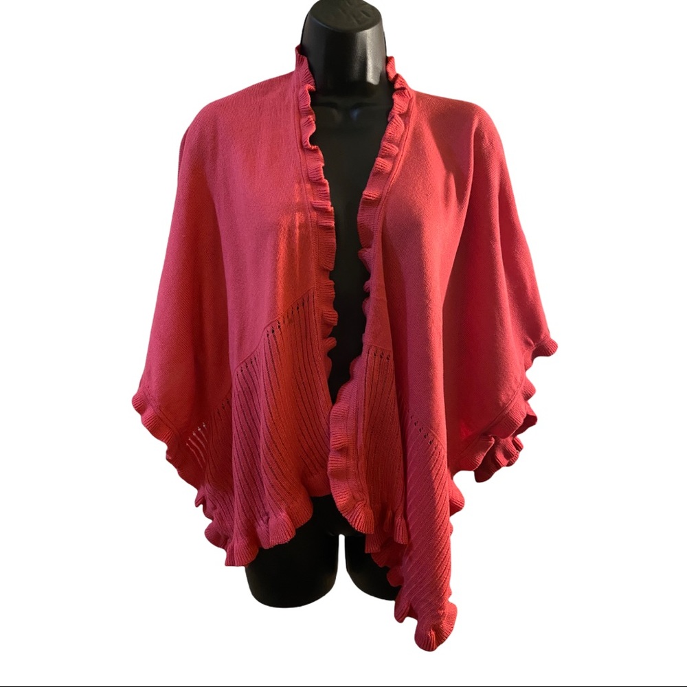 Top It Off sweater shawl